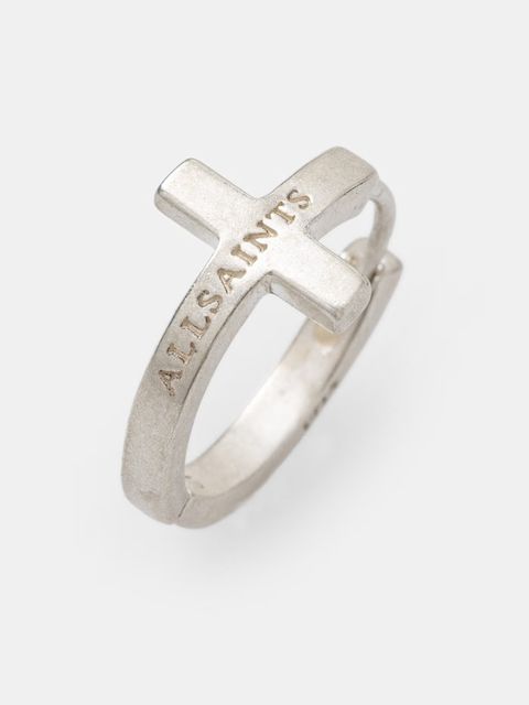 AllSaints kolczyk srebrny - zdjęcie produktu nr 1