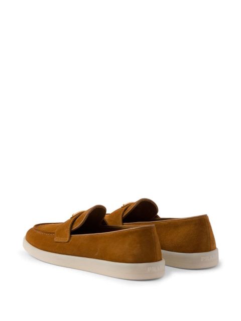 Prada suede loafers - Brown