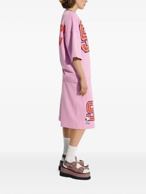 Essentiel Antwerp Peanuts™ Snoopy patch shorts - Pink