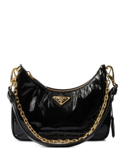 Prada mini Re-Edition shoulder bag - Black - zdjęcie produktu nr 1