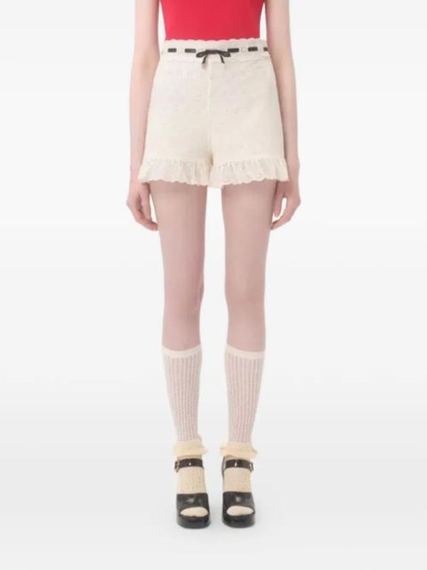 Valentino Garavani Daisy Sangallo shorts - Neutrals