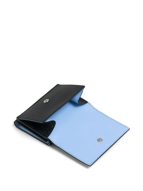 Marni bi-fold embossed logo leather wallet - Black - zdjęcie produktu nr 2