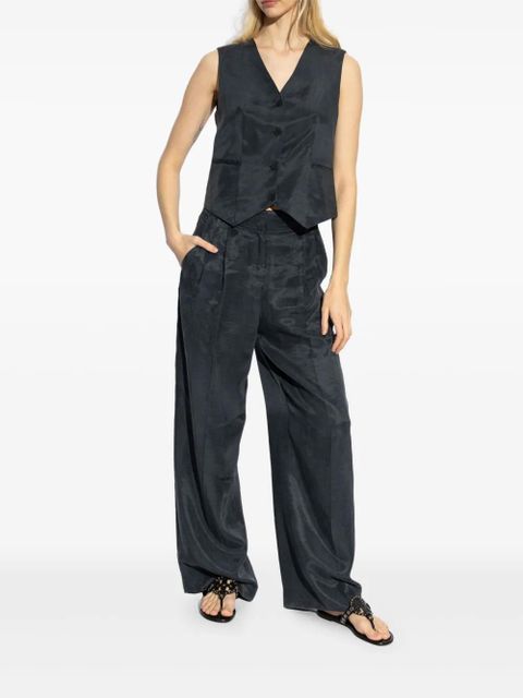 Tory Burch eyelet-embellished sandals - Black