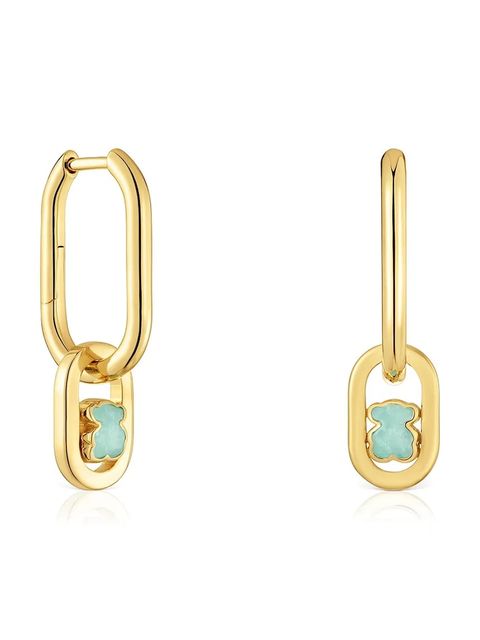 Tous kolczyki srebrne pozłacane - zdjęcie produktu nr 1