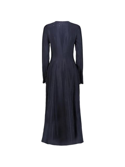 Maison Margiela long-sleeve maxi dress - Blue - zdjęcie produktu nr 2
