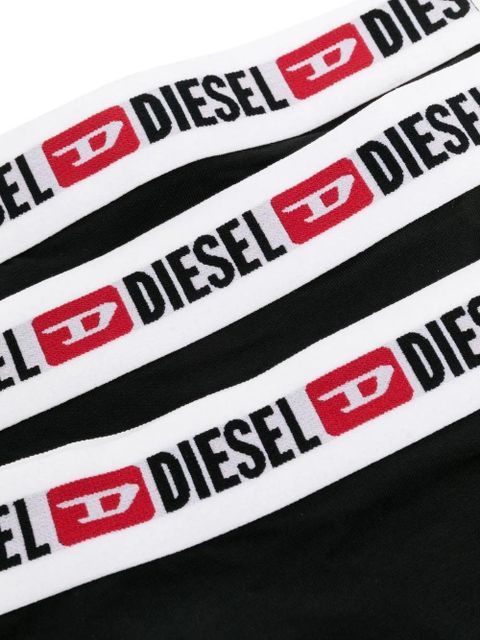 Diesel Ufst-Stars thongs (pack of three) - Black