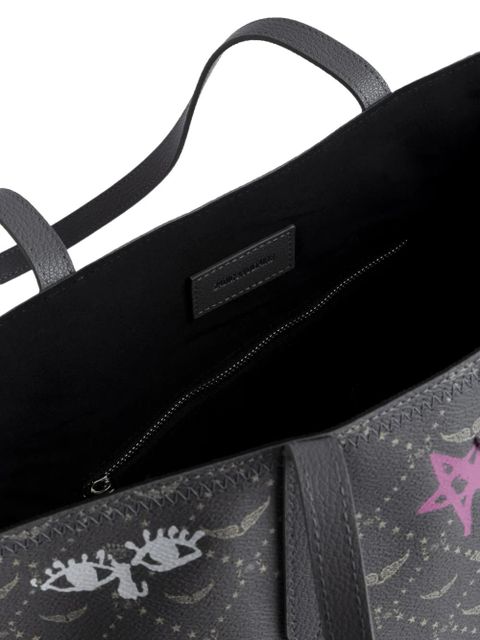 Zadig&Voltaire Z Shopper monogram tote bag - Grey