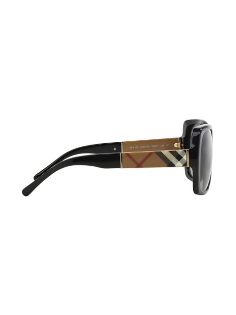 Burberry Eyewear Vintage Check sunglasses - Black