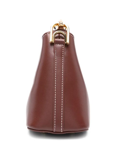 Elleme mini Boomerang tote bag - Brown