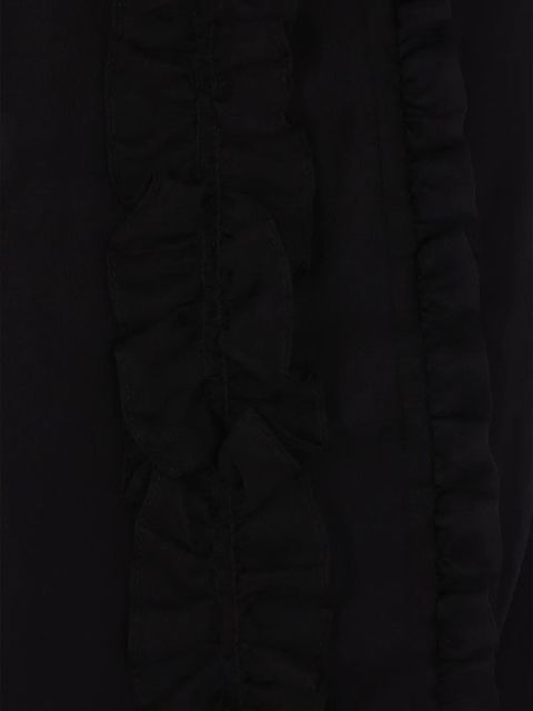 Cecilie Bahnsen ruffled midi skirt - Black - zdjęcie produktu nr 2