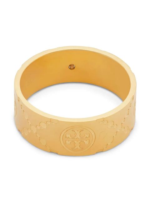Tory Burch Double T polished-finish ring - Gold - zdjęcie produktu nr 1