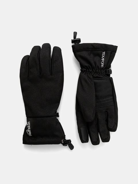 Jack Wolfskin rękawice INS HIKE kolor czarny A65225 - zdjęcie produktu nr 1