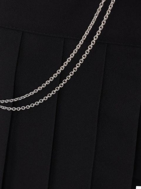 Comme Des Garçons pleated mini skirt - Black