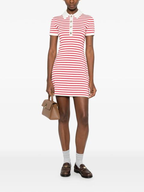 Maje striped button knit dress - Red - zdjęcie produktu nr 2