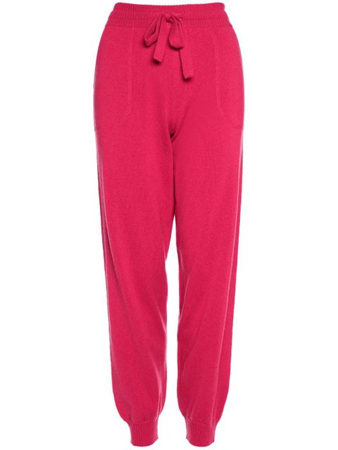 ERES Star wool-cashmere track pants - Pink - zdjęcie produktu nr 1