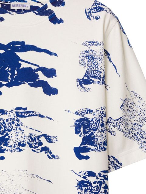 Burberry Equestrian Knight short-sleeve T-shirt - White