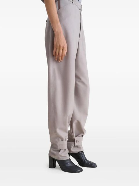 LEMAIRE 80mm Anatomic zip-detail block-heel boots - Brown