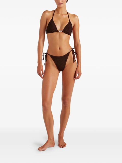 Hunza G Gina beaded bikini - Brown - zdjęcie produktu nr 2