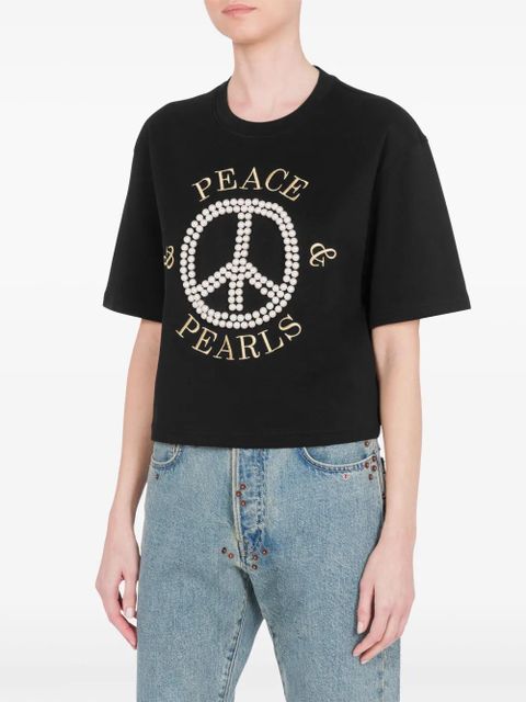 Moschino Cotton T-Shirt - Black - zdjęcie produktu nr 2