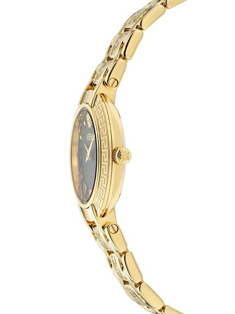 Versace Greca-detailing 34mm - Black
