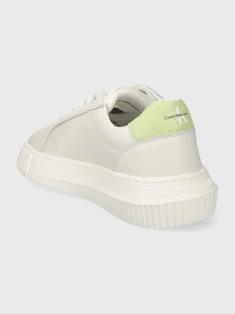 Calvin Klein Jeans sneakersy skórzane YW0YW00823 CHUNKY CUPSOLE MONOLOGO W