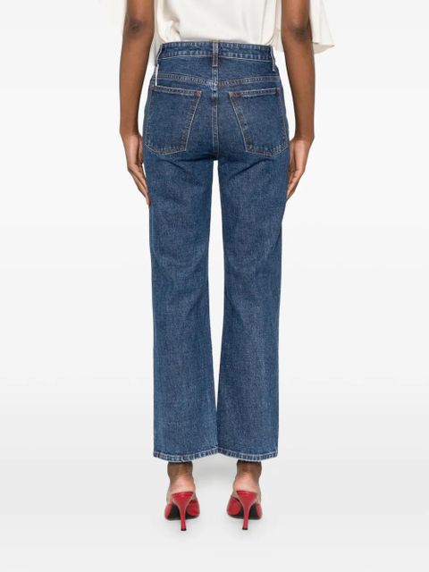 KHAITE Abigail seam jeans - Blue