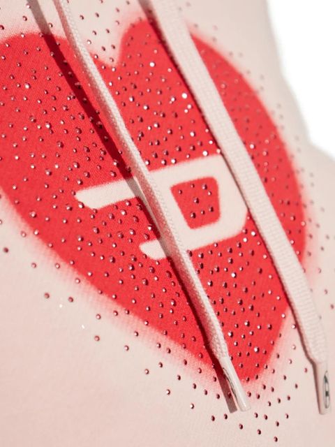 Diesel F-Slimmy hoodie - Pink