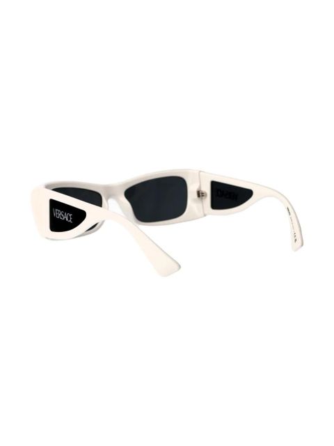 Versace Eyewear rectangle-frame sunglasses - White