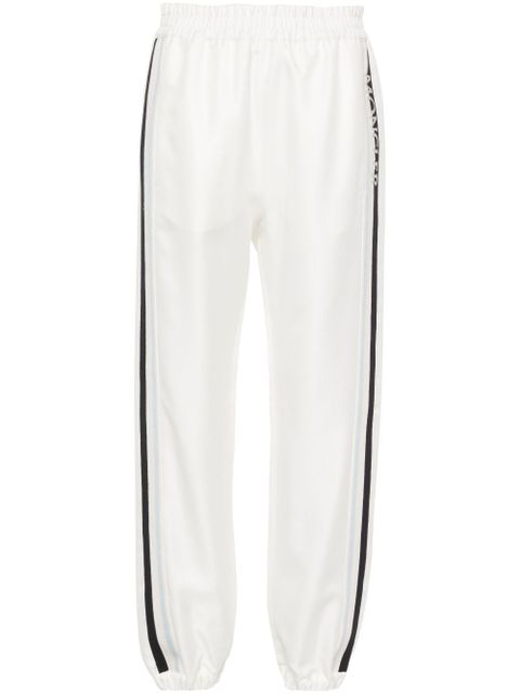 Moncler logo-embroidered track pants - Neutrals - zdjęcie produktu nr 1