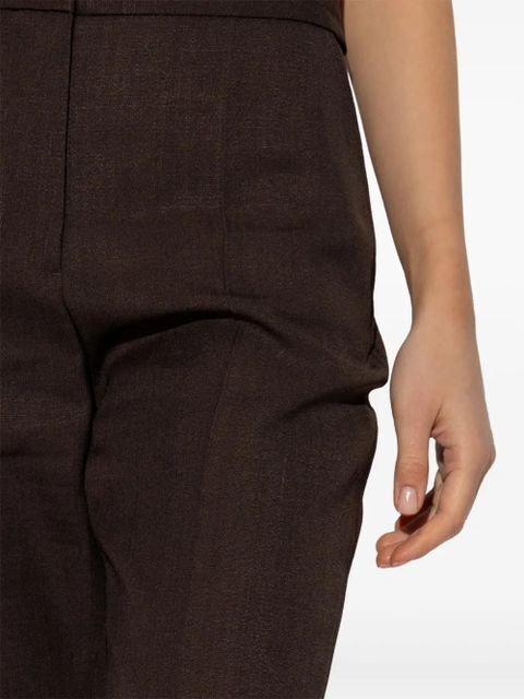 Jacquemus Tibau tapered trousers - Brown