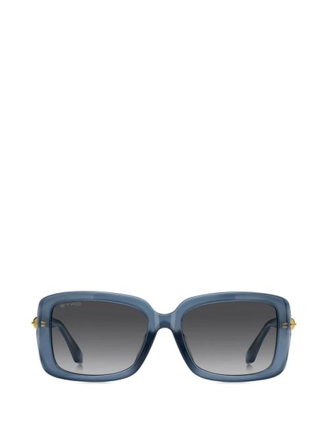 ETRO rectangle-frame sunglasses - Blue - zdjęcie produktu nr 1