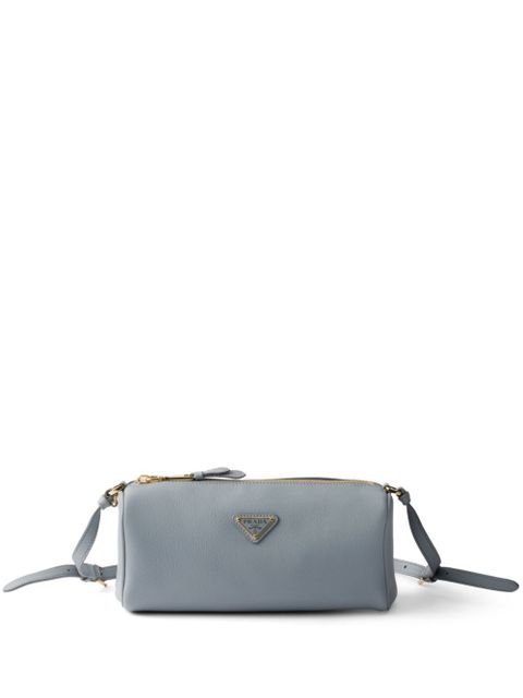 Prada leather shoulder bag - Blue - zdjęcie produktu nr 1