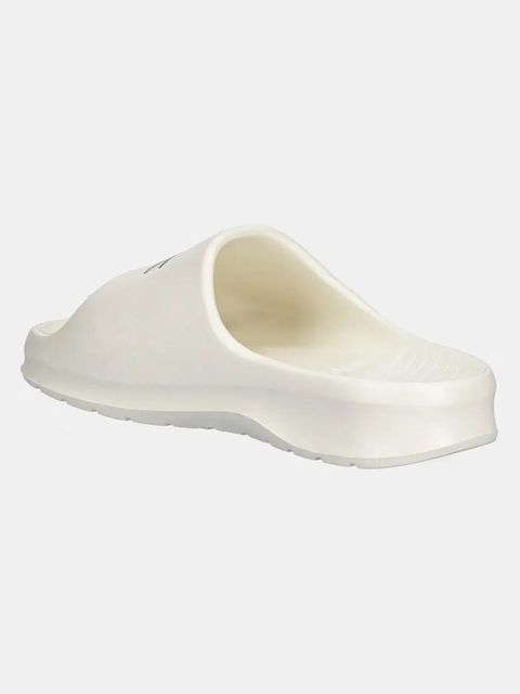 Lacoste klapki SERVE SLIDE 2.0 damskie kolor beżowy na platformie 48CFA0022 - zdjęcie produktu nr 2