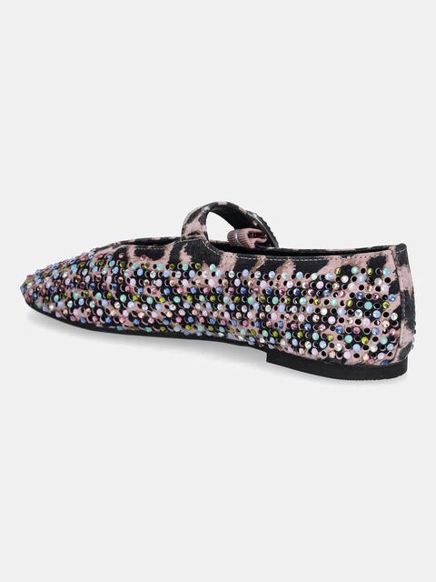 Kurt Geiger London baleriny zamszowe Mayfair Ballet Flat kolor różowy 2656357289 - zdjęcie produktu nr 2