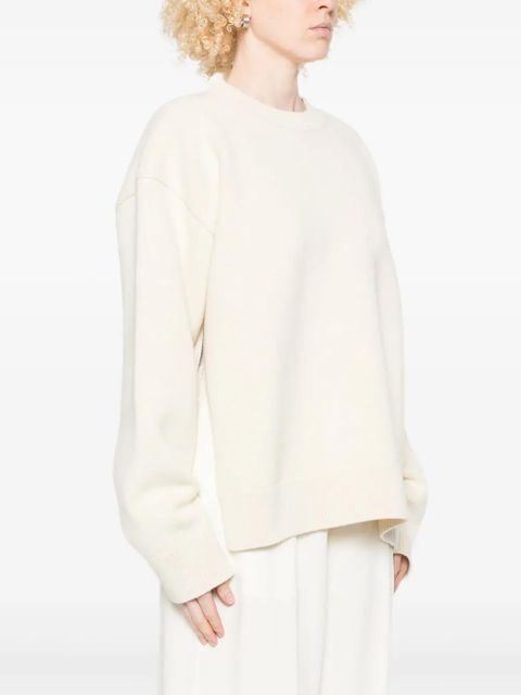 Jil Sander crew-neck sweater - Neutrals