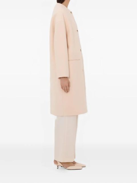 LouLou de Saison KERRY collarless coat - Neutrals - zdjęcie produktu nr 2