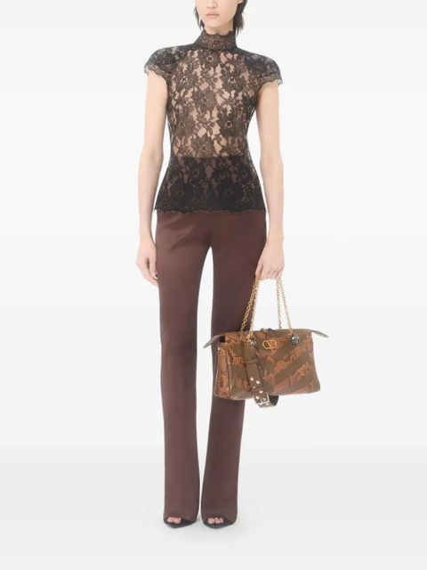 Valentino Garavani Lace Top - Black - zdjęcie produktu nr 2