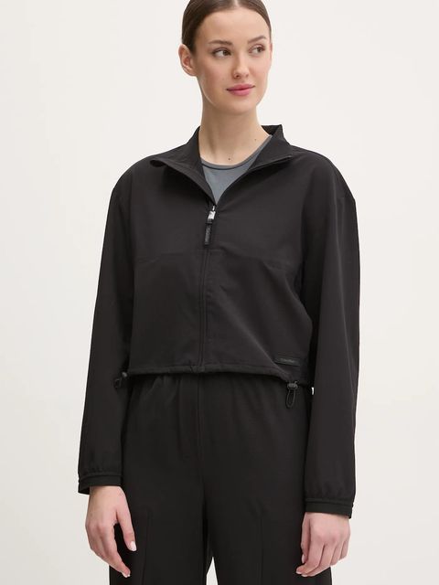 Calvin Klein Performance kurtka treningowa damska kolor czarny przejściowa LVGWS5O502 - zdjęcie produktu nr 1