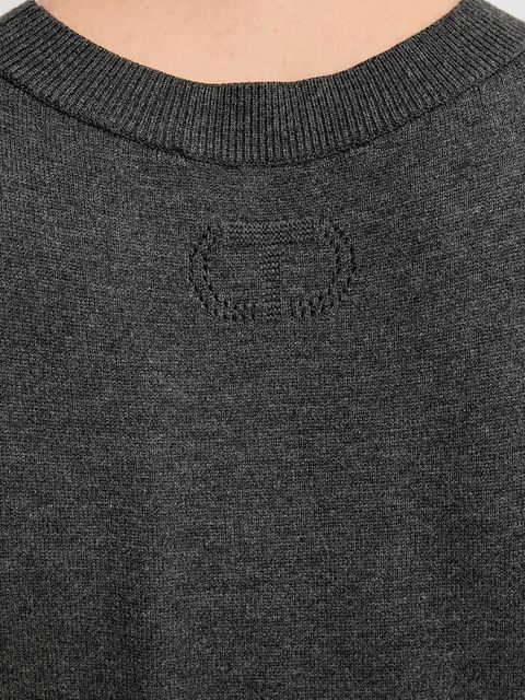 Twinset kamizelka damski kolor szary lekki 252TF3031