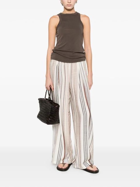 Eleh ribbed tank top - Brown - zdjęcie produktu nr 2