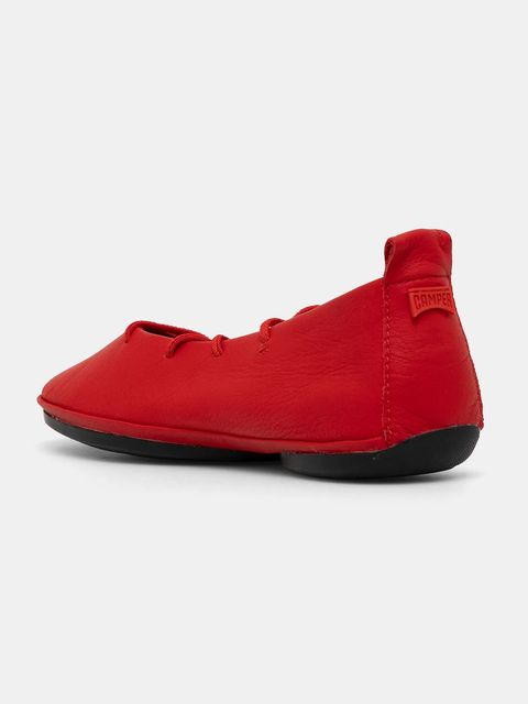 Camper baleriny skórzane Right Nina kolor czerwony K201835-003
