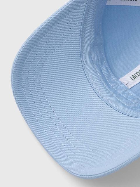 Lacoste czapka z daszkiem bawełniana