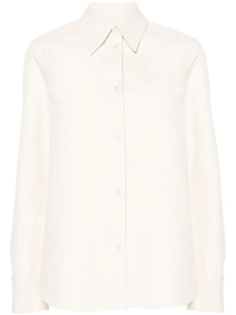 Jil Sander cotton poplin shirt - White - zdjęcie produktu nr 1