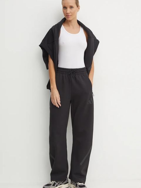 adidas spodnie dresowe Z.N.E. kolor czarny z nadrukiem JE7850