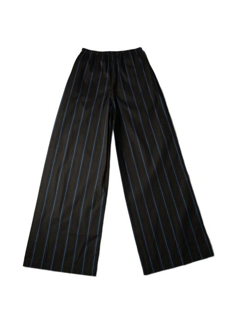 STAUD Mateo striped trousers - Green - zdjęcie produktu nr 2