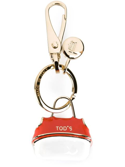 Tod's logo tote keyring - Red - zdjęcie produktu nr 1