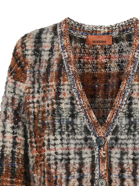 Missoni V-neck pocket cardigan - Brown - zdjęcie produktu nr 2