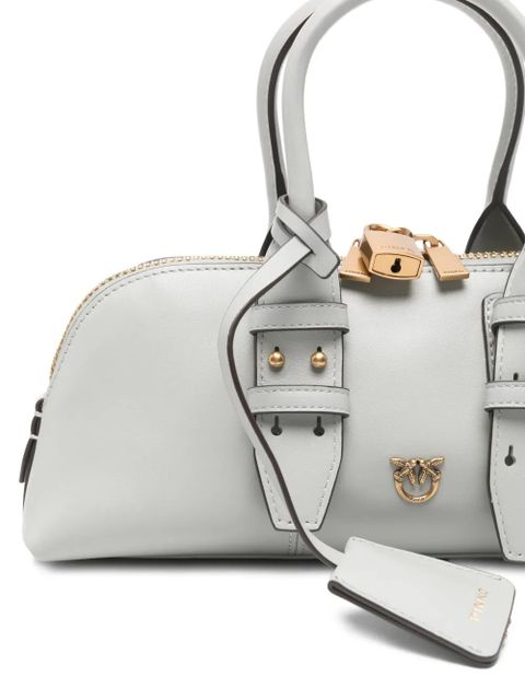 PINKO Bowling zip-up tote bag - Grey