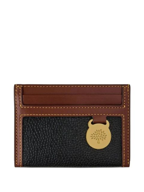 Mulberry logo-charm colour-block cardholder - Brown - zdjęcie produktu nr 1