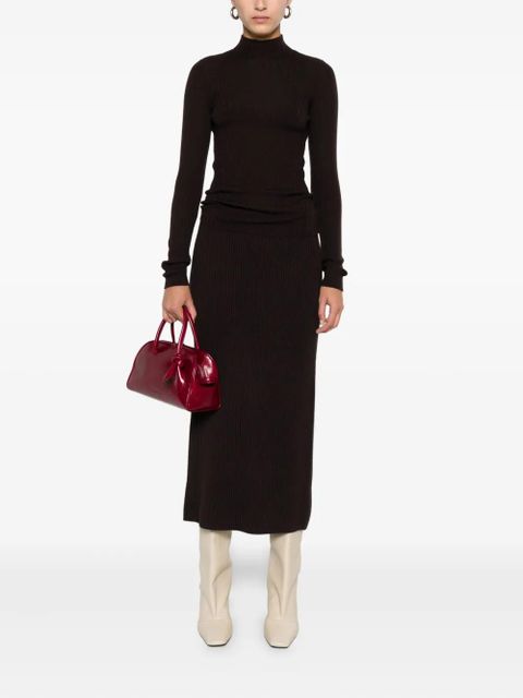 TWINSET ribbed-knit jumper - Brown - zdjęcie produktu nr 2